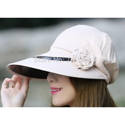 2015 Women Floppy Summer Beach Sun Hat Dome fishing Cap Sun Protection HATS 8colors #3858