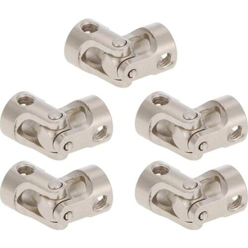 5pcs/set Stainless Steel 3/4/5/6mm Joint Shaft Coupling Spare Shaft Couplings Part For RC Model Car Boat RC Car