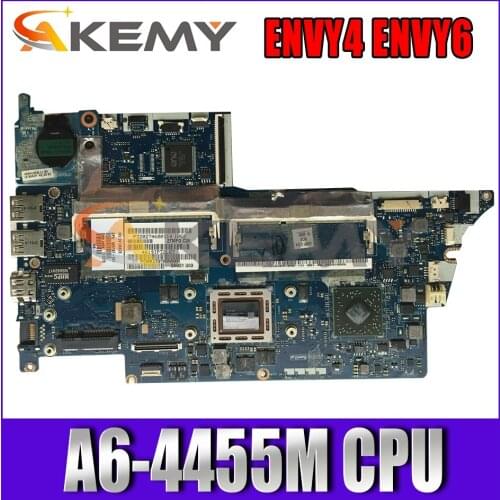 689157-001 689157-501 Laptop motherboard For HP ENVY4 ENVY6 AM4455 Notebook Mainboard QAU51 LA-8731P AMD