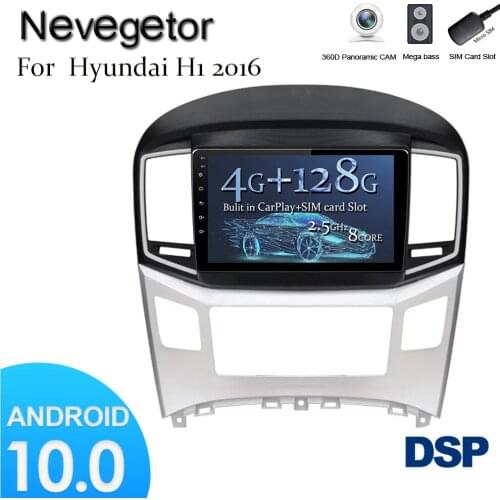 For Hyundai H1 2 Starex 2017 - 2018 Android 10 Car Radio Multimedia Video Player Navigation GPS DSP IPS No 2din dvd