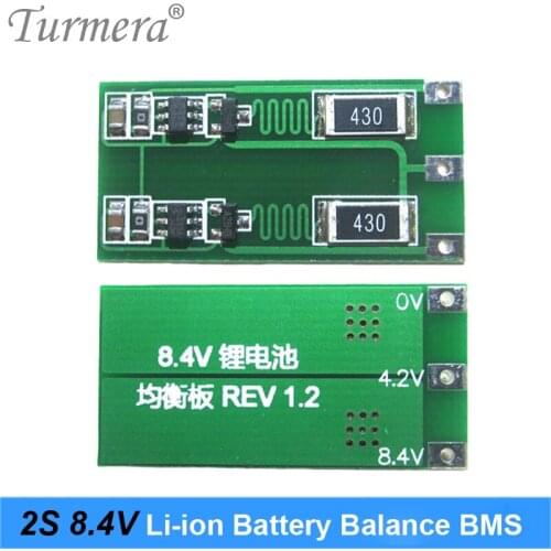 Battery BMS Charging Balance 2S 3S 4S Lithium Battery Charger Balance Circuit Board 100mA 300mA 3.6-4.2V for Screwdriver Turmera