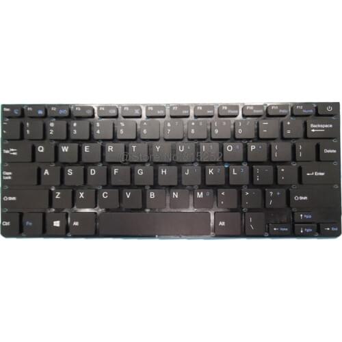 Laptop US Keyboard For EPIK For Teqnio 14" Ultra Slim Laptop English black without frame new