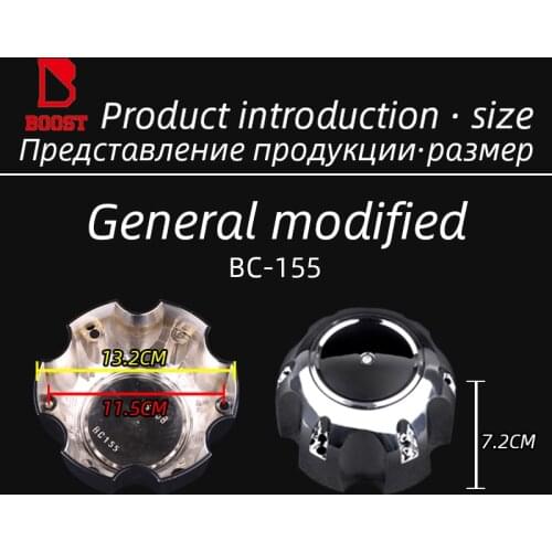 Wheel Center Caps Hub Cover Universal Hubcaps Fit Many SUV For Toyota Nissan Mitsubishi Ford Mercedes General Car Rim Dust Cover