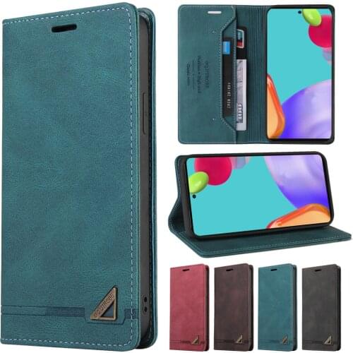 Leather Wallet Case For Samsung Galaxy A72 A71 A70 A52 A51 A50 A42 A41 A40 A32 A31 A21 A20E A12 A11 A10 A02 A01 Phone Case Cover