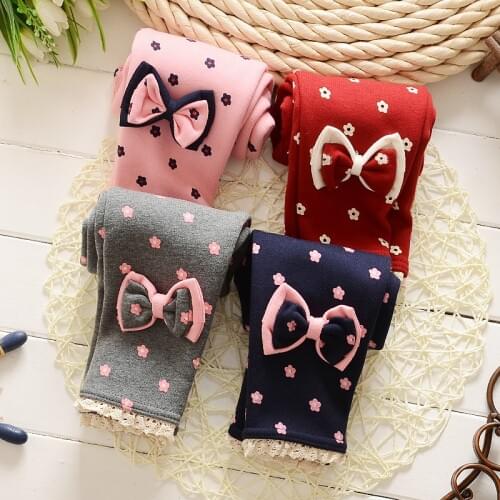 2020 New Winter Pants Girls Leggings Baby Kids Warm Comfortable Cotton Soft Velvet Children Pants Trousers Size 0-2 Years Baby