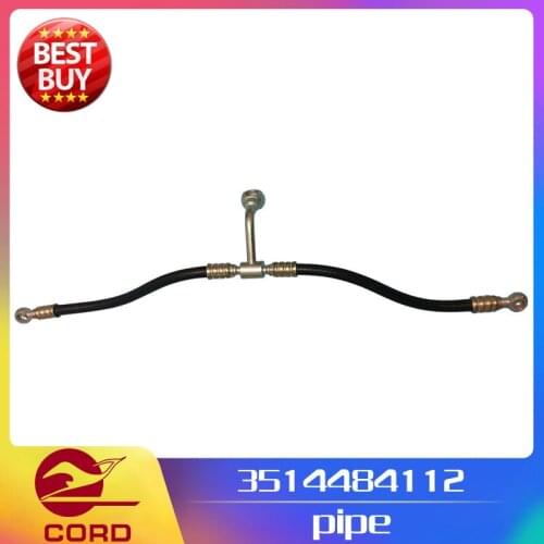 Linde forklift part 3514484112 hose pipe hoseline oil pipe used on 351 diesel truck H20 H25 H30 H35 new service spare part