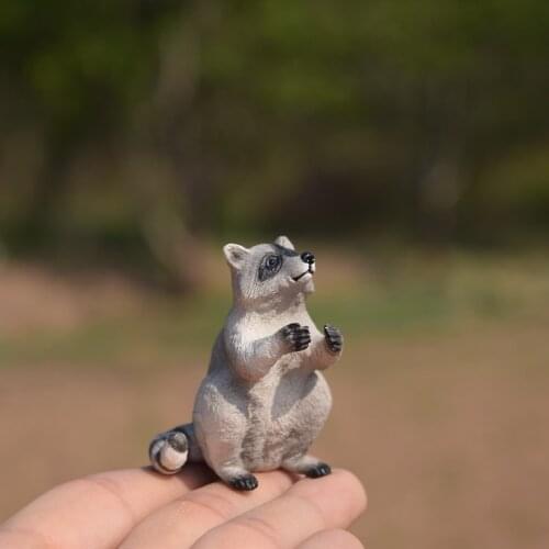 Mini japan figure toyModel 5pcs/set cute penguin squirrel panda rabbit pig