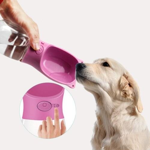 Portable Pet Dog Water Bottle For Small Large Dogs Feeder Travel Puppy Cat Drink Bowl Outdoor Pet Water Dispenser Pet Supplies
