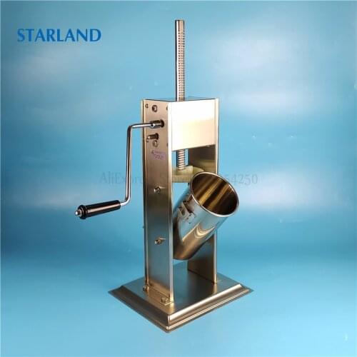 Manual Spain Churros Maker Food Grade Stainless Steel Flour Extruder Machine Latin Fruit Maker Capacity 2L