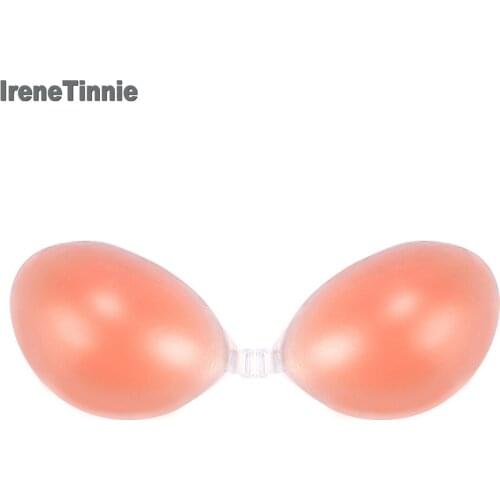 Silicone Bra Invisible Push Up Sexy Strapless Bra Stealth Adhesive Backless Breast Enhancer For Women Sticky Wedding Bikini Bras