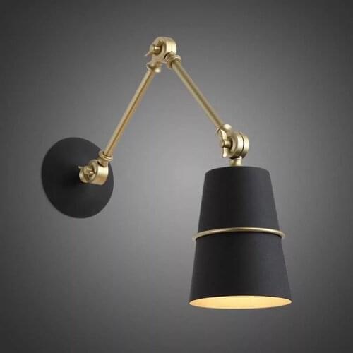 Modern LED Wall Lamp Industrial Style Decor Lamps for Bedroom Bedside Lighting Cafe Restaurant Decoration Bathroom Vanity Lights