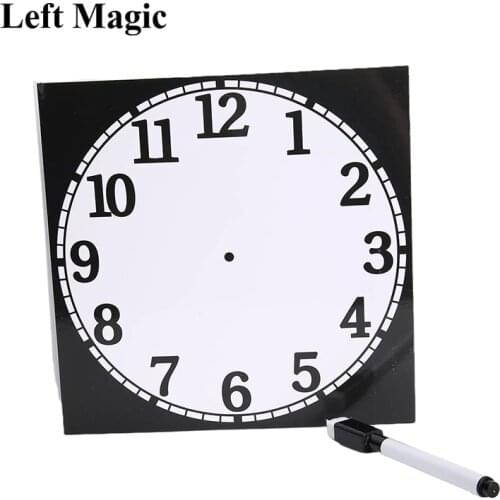 Time Prediction Magic Tricks Tell Clock Prediction Close Up Street Magic Props Illusions Gimmick Mentalism Funny Classic Toys