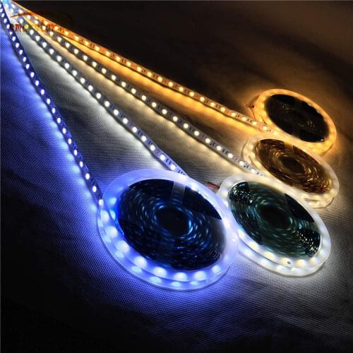 12V 5m High Brightness 5050 SMD LED String Lights LED Flexible Strip Light LED Bar Light Copper Bracket Chip Commercial Lighting