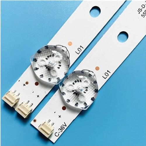 1A+8C/LOT New high quality 55inch TV backlight JS-D-JP55DM-A62EC 55DM1000/600MA-2BIN JS-D-JP55DM-C61EC 55DM1000/300MA-ABIN/FHD
