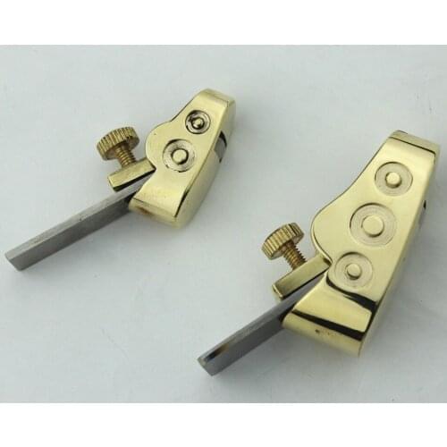 2 pcs convex bottom brass planes, Violin/cello making tools