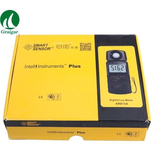 AR813A Measuring Range 1~20,0000 Lux
