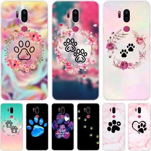 Dogs Are Girls Best friends Dog Paw Case For LG G5 G6 Mini G7 G8 G8S V20 V30 V40 V50 ThinQ Q6 Q7 Q8 Q60 K50 W30 Aristo XPower 2