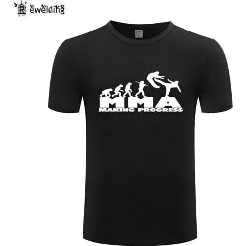 MMA Muay Thai Printed Men T Shirt Fitness T Shirts Men Cotton Short Sleeve O-Neck Man Tshirt Streetwear Tee Shirt Homme Big Size