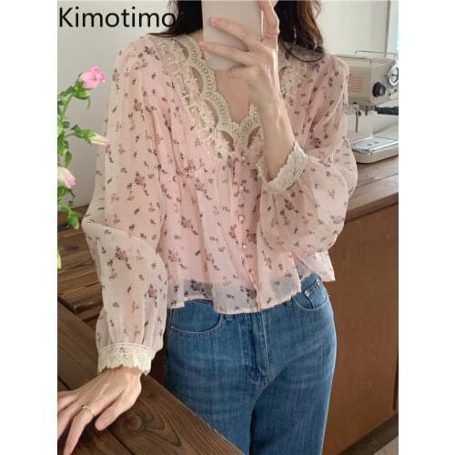 Кружевные блузки Kimotimo China At AliExpress