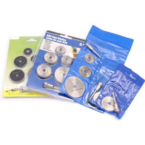 Mini HSS Circular Saw Blade Rotary Tool For Dremel Metal Cutter Power Tool Set Wood Cutting Discs Drill Mandrel Cutoff