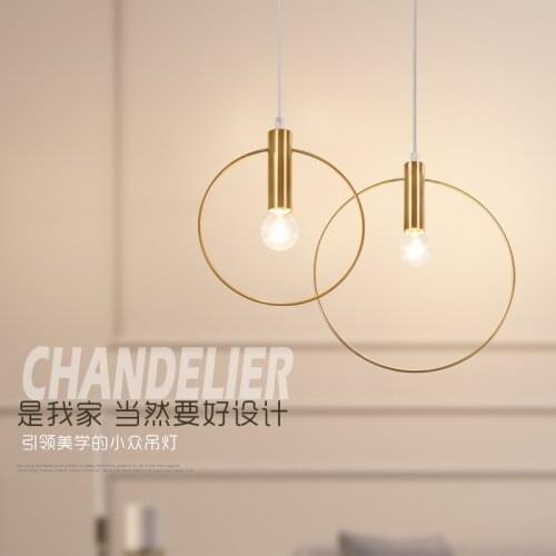 Chandelier northern European personalized balcony modern simple bedroom corridor dining room decoration Chandelier