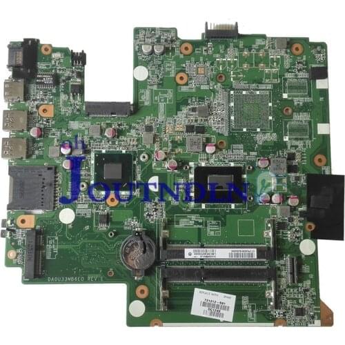 JOUTNDLN FOR HP SLEEKBOOK 14-B laptop motherboard DA0U33MB6E0 721212-501 721212-601 721212-001 DDR3 W/ i5-3337U CPU SLJ8C
