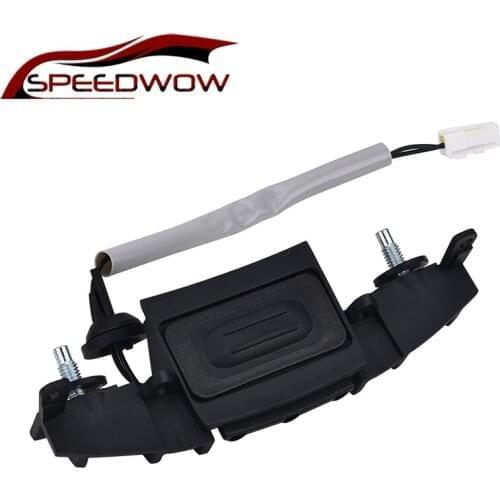 SPEEDWOW Car Tailgate Trunk Switch With Wire Black Trunk Button Switch For Para Nissan Micra 2002-2010 25380-AX60B 25380AX60B