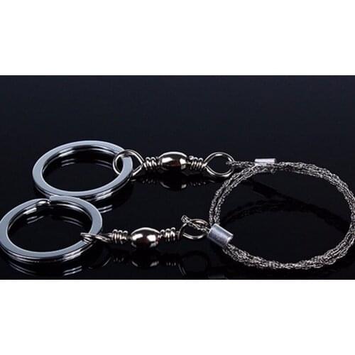 Hand Chain Saw Safety Survival Fretsaw ChainSaw Emergency Outdoor Steel Wire Saw Camping Hunting Kits Pocket Gear