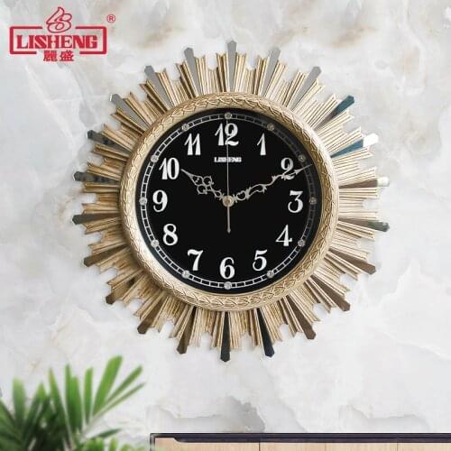 Modern Minimalist Living Room Mute Creative Clock Light Luxury Personality Home Bedroom Atmosphere Quartz Wall Clock