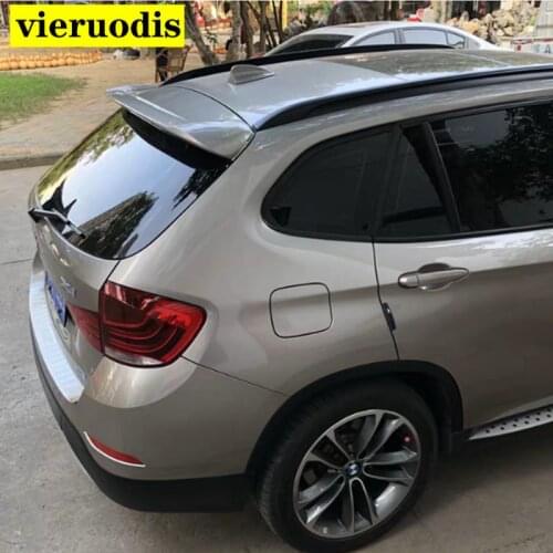 For BMW X1 E84 Spoiler 2015-2018 X1 E84 SPOILER High Quality ABS Material Car Rear Wing Primer Color Rear Spoiler