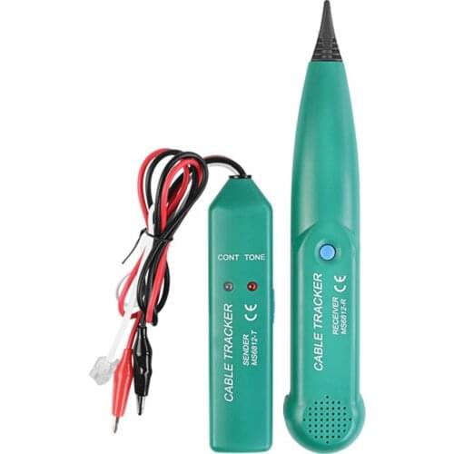 MS6812 Cable Tester Professional LAN Network Detector Cable Tester For UTP STP Cat5 Cat5E Cat6 Cat6E RJ45 Telephone Wire Tracker