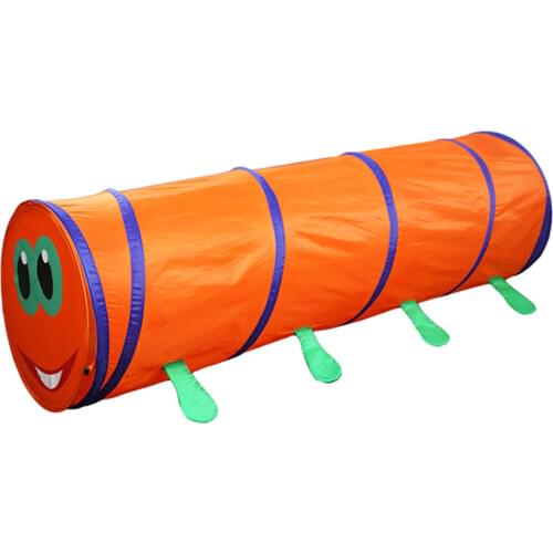 Newborn Baby Crawling Tunnel Caterpillar Crawling Tent Toys for Children Indoor Outdoor Sports Toys Tent House Christmas Gifts