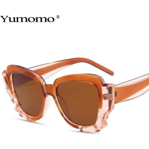 Vintage Cat Eye Crystal Gradient Sunglasses Women Brand Designer Unique Butterfly Sun Glasses For Female Luxury Diamond Eyewear