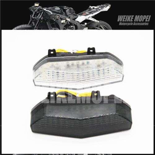 LED Rear light Tail Lamp Taillight Turn Signal Lights Fit For KAWASAKI Ninja ZX6R 2007 2008 ZX-6RR ZX636 07 08