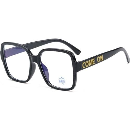 Anti-Blue Ray Flat Glasses Play Computer, Mobile Phone Men Women Finished Myopia Can Be Matched New Come On
