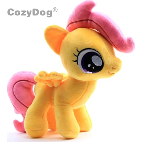 32x24cm New Arrival Rainbow Unicorn Horse Plush Toys Doll Peluche Stuffed Animals Toys Women Kids Christmas Birthday Gift