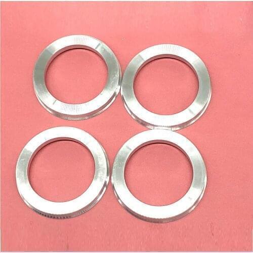 4pcs/set Aluminum Hub Centric Ring Wheel Spacer OD=73.1mm ID=67.1mm Car Wheel Bore Center Collar For Hyundai