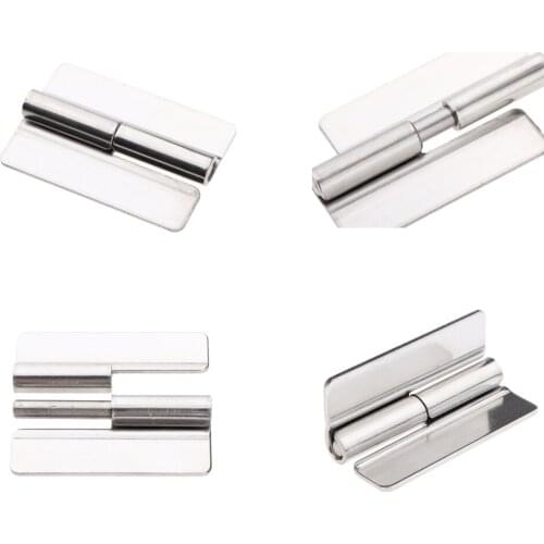 4 Pieces Universal Butt Hinge Stainless Steel For Marine Boat - Left+Right