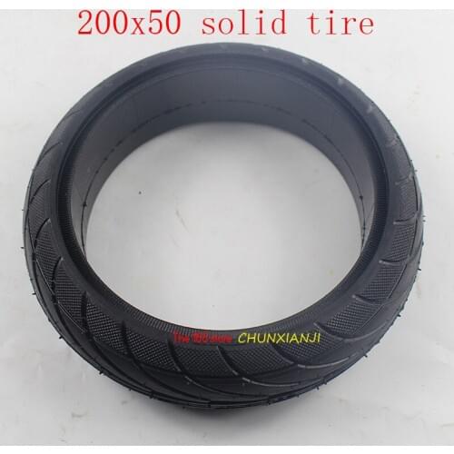 8 Inch Front/rear Scooter Solid Tire 200x50 tyre For Xiaomi Ninebot ES1 ES2 Electric Scooter Kickscooter Skateboard