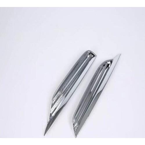 Free Shipping! For Honda Fit 2018 2PCS ABS Chrome Car Rear Fog Lamps Cover Trim Fog Lamp Light Shade Trim Car Styling