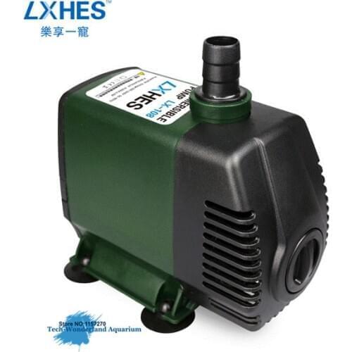 Ultra silent Submersible pump for aquarium freshwater marine large flow water pump fish tank bomb LX-108 6500L/H