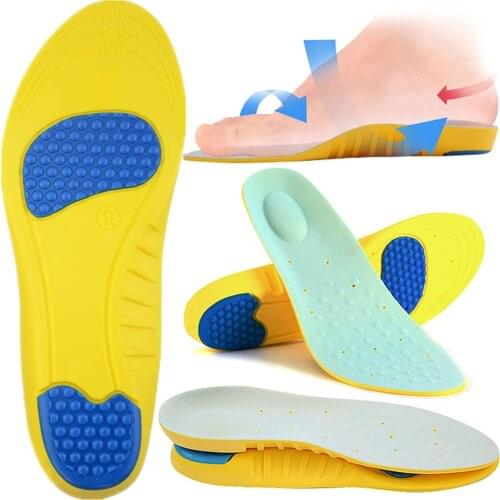 Elastic Shock Absorbing Shoe Insoles Mesh Breathable Honeycomb Sneaker Inserts Orthotic Sports Memory Foam Shoe Insole Unisex