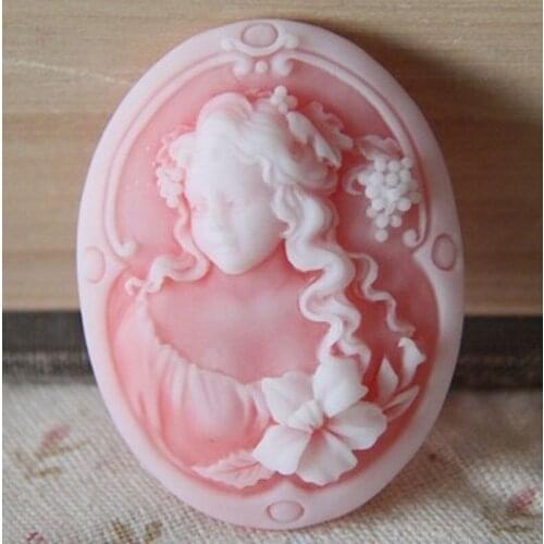 Girl Flexible Silicone Mold Mini Cupcake Fondant Gumpaste princess shape cake decorating tools DIY resin clay craft mold