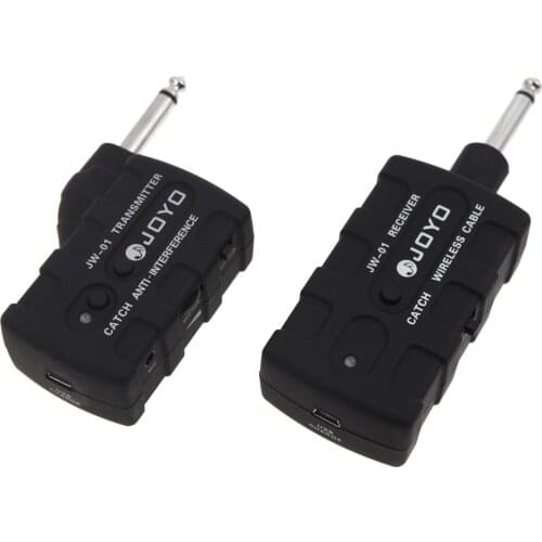 JW-01 2.4G Guitar Wireless System Transmitter Audio Transmission Bass Wireless Transmitter Receiver For Guitar Bass 20M