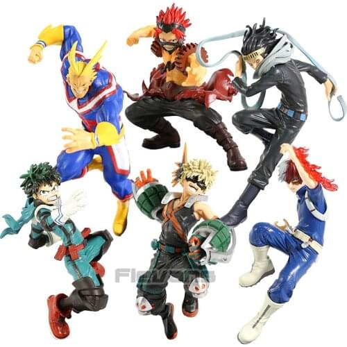 My Hero Academia The Amazing Heroes Izuku Midoriya Bakugou Katsuki Todoroki Shoto Kirishima Eijiro All Might Shouta Figure Toy
