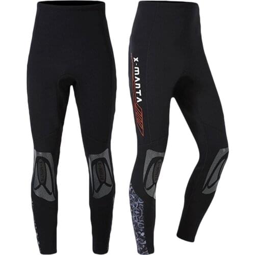 Neoprene 3MM Men Wetsuit Pants Scuba Diving Suit Surfing Snorkeling Jackets Underwater Fishing Spearfishing Kitesurf Equipment