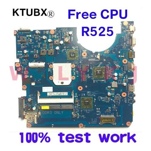 BA41-01359A For Samsung R525 NP-R525 Laptop Motherboard HD4200 512MB DDR3 100% test work Free cpu BA92-06827A BA92-06827B