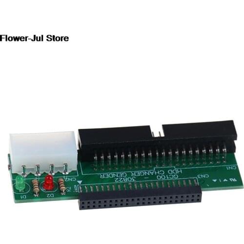 44 Pin 2.5 " HDD to 3.5 " IDE 40 Pin Interface Hard Disk Drive HDD Converter Adapter for Laptop Desktop PC Computer