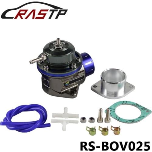 RASTP-Universal BOV Blow Off Valve Turbo With Flange Blow Dump Blow Off Adapter RS-BOV025