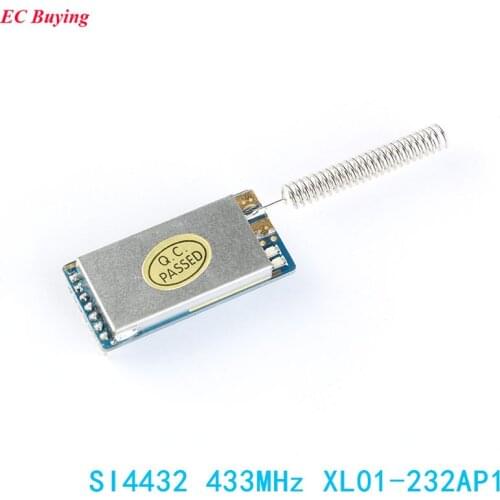 SI4432 433MHz Wireless Serial Transceiver Module 433mhz Transmitter 433Mhz Receiver Baord SI4432 Wireless Transmission UART TTL